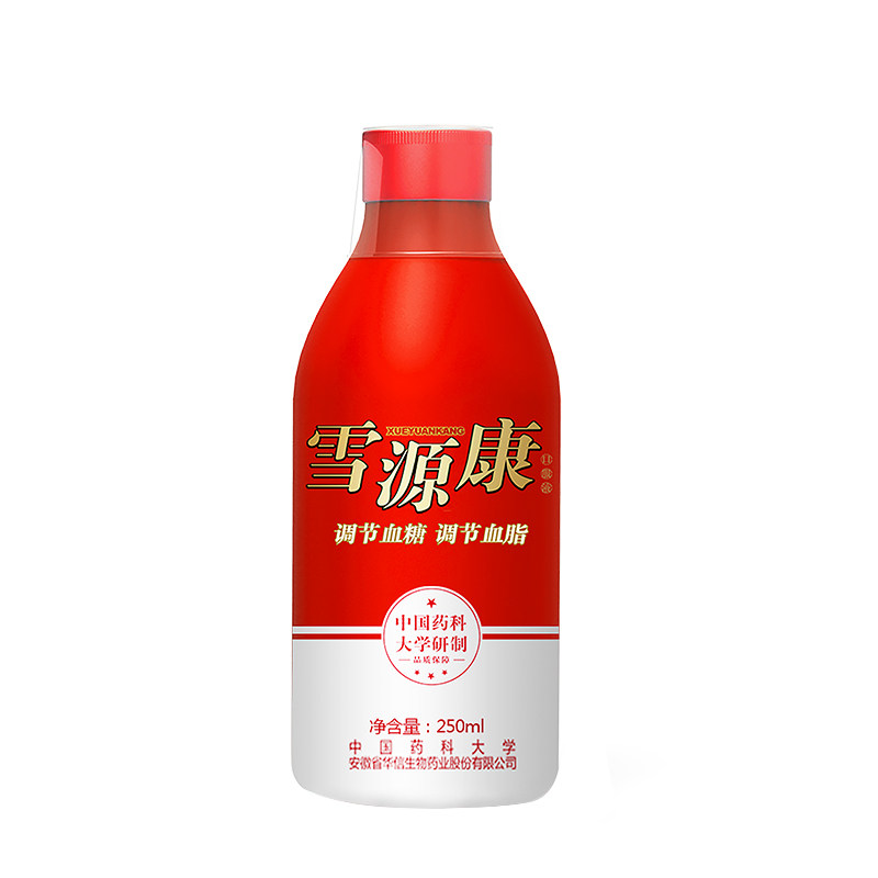 华信雪源康4瓶官方旗舰店血糖血脂 华信保健食品