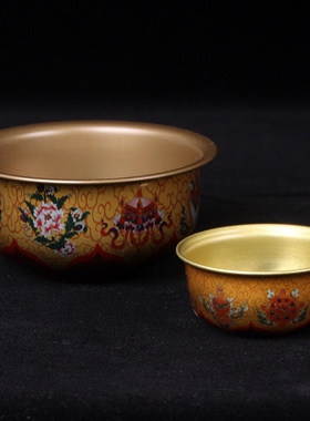 八宝吉祥供杯供水碗 八吉祥供水杯供碗八吉祥供杯佛具