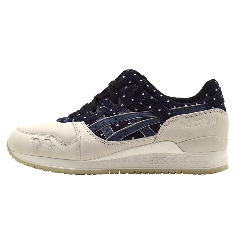 【SNK3722】Asics Gel Lyte III 灰蓝波点 日本限定 H625L-5050 - 图3