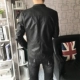 2019 áo khoác da nam trẻ trung mới áo khoác mỏng mùa thu Slim Áo khoác da Hàn Quốc đẹp trai áo khoác nam - Áo khoác đôi shop quan ao nam Áo khoác đôi