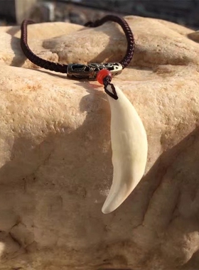 男士藏獒手链婴儿狼牙吊坠