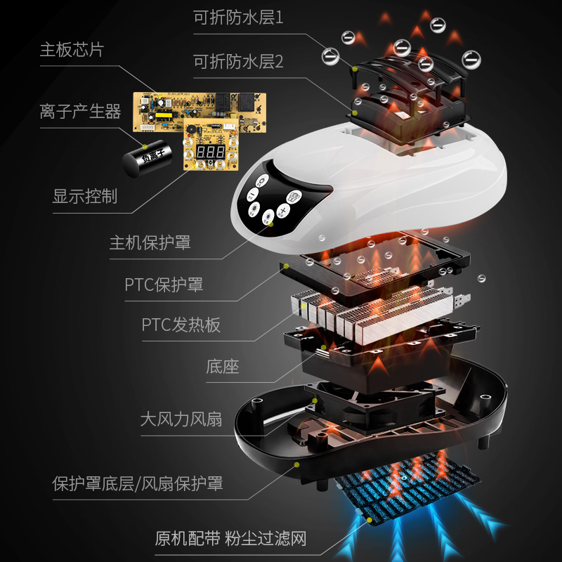 衣服干衣机烘干机静音多功能衣柜家用小型风干折叠可烤器洪控烘哄 衣服干衣机烘干机静音多功能衣柜家用小型风干折叠可烤器洪控烘哄