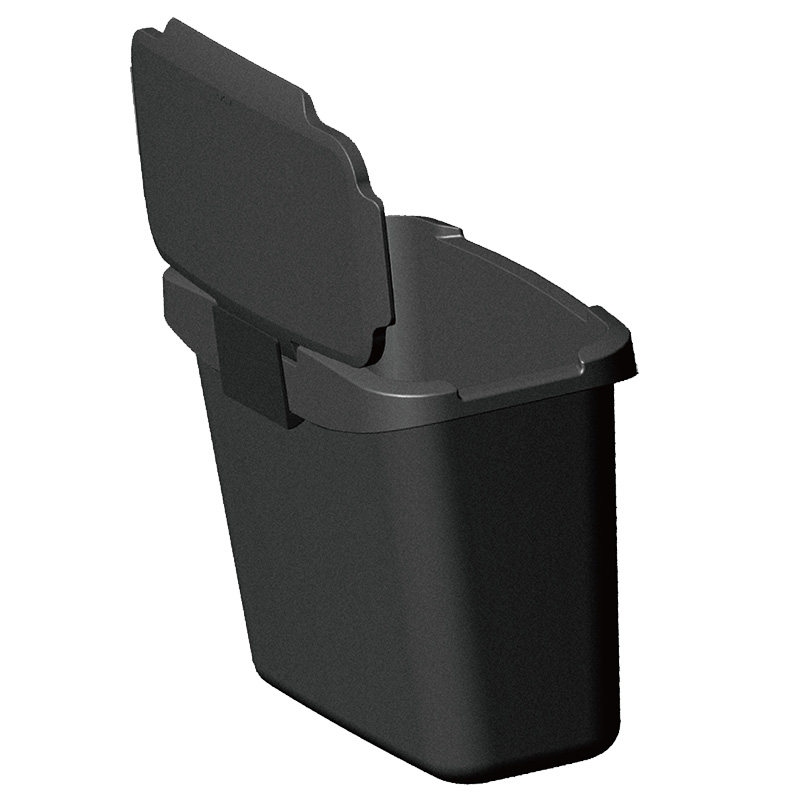 Japanese car trash can box for car interior use, front main and co-pilot doors, rear side door hanging mini small - 2