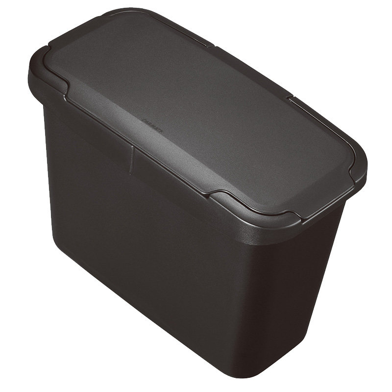Japanese car trash can box for car interior use, front main and co-pilot doors, rear side door hanging mini small - 1