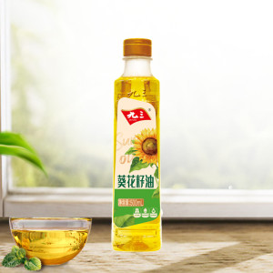 包邮九三压榨一级葵花籽油500ml