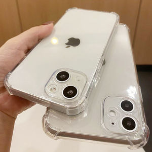 防摔苹果13手机壳12透明12PROMAX气囊适用iPhone13PRO简约x保护套