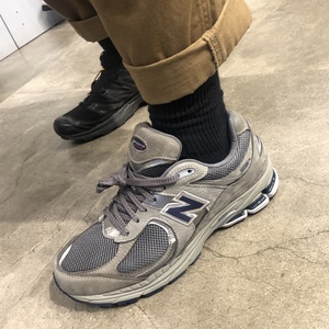 现货NEW BALANCE/NB 2002系列灰绿色经典复古老爹鞋跑鞋MR2002RA