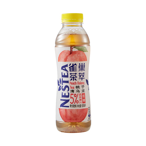 雀巢茶萃桃子清乌龙果汁茶饮料500ml/瓶