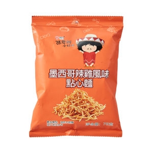 中国台湾 张君雅小妹妹点心面（墨西哥辣鸡风味）  78g/袋