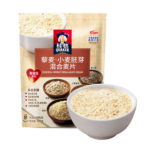 桂格藜麦混合燕麦片400g*1袋即食燕麦谷物代餐早餐