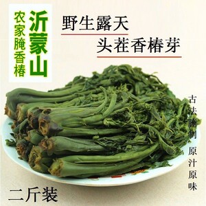 新香椿芽头茬露天沂蒙山香椿山东红香椿2022腌制香椿芽咸菜下饭菜