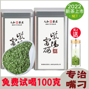 安康人和茶庄 紫阳富硒茶 2022新茶明前特级正宗毛尖茶叶散装250g