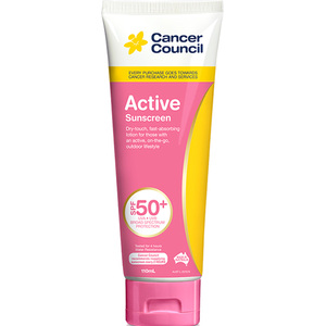 cancercouncil澳美皙澳洲活力型防晒霜110ml SPF50+