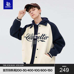 Lilbetter棒球服男美式2022春秋季新款男装vintage外套潮牌夹克男