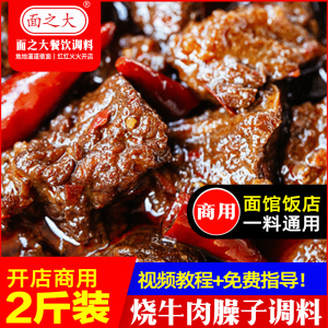 红烧牛肉调料商用炖排骨肥肠调料包烧菜牛肉面酱料炒臊子烧肉料包