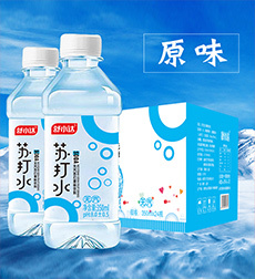 舒小达苏打水350ml×24瓶无气弱碱果味苏打水饮料多规格整箱批发