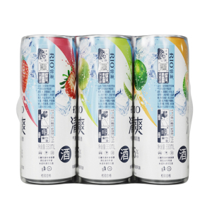 锐澳清爽5度起泡鸡尾酒（预调酒）混合六连包 330ml*6/