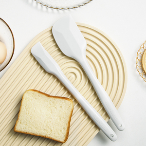 日本Cakeland一体式钢芯硅胶刮刀烘焙奶油抹刀搅拌刀耐高温铲刀