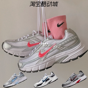 NIKE/耐克  Initiator 复古银蓝银红男女老爹鞋跑步鞋 394053-101