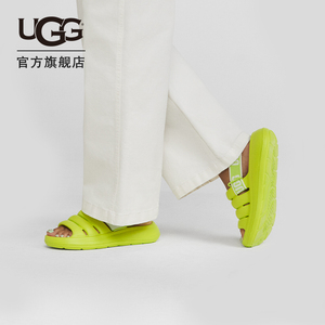 UGG2022夏季新款女士舒适凉拖糖果色可拆卸式弹力束带凉鞋1126811