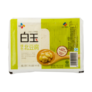 白玉绿色北豆腐375g/盒豆腐干