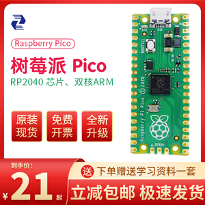 树莓派pico开发板套件主板编程扩展板python Raspberry pi RP2040