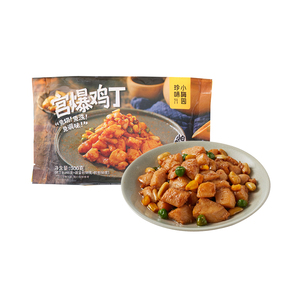 （预制菜）珍味小梅园 宫爆鸡丁（宫保鸡丁）300g/袋