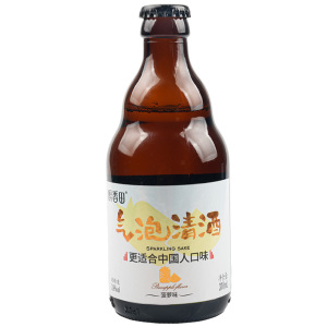 【10点抢】醉香田3.9度气泡清酒310ml*2瓶菠萝味微醺果酒网红酒