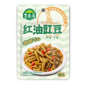 吉香居红油豇豆60g/袋下饭菜咸菜