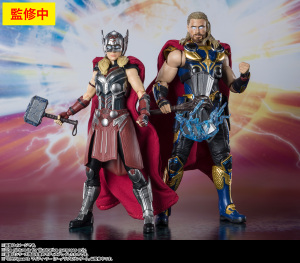 现货 万代 SHF 雷神4 索尔 托尔 简福斯特 爱与雷霆 漫威 手办