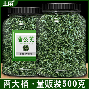 蒲公英茶旗舰店正品干货特级野生苦丁浦公英根茶非通乳腺女性中药