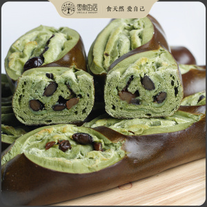 枣叔的店抹茶黑芝麻碱水棒碱水包普雷结奶酥黑豆欧包代餐零食健身