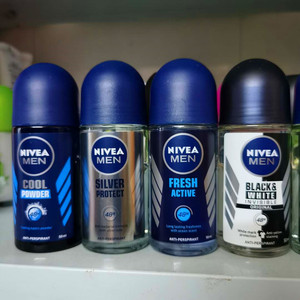 包邮 香港正品 进口NIVEA/妮维雅男士香体走珠止汗露50ml 48小时