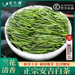 正宗安吉白茶2022年新茶特级明前绿茶珍稀白茶散装茶叶礼盒装250g