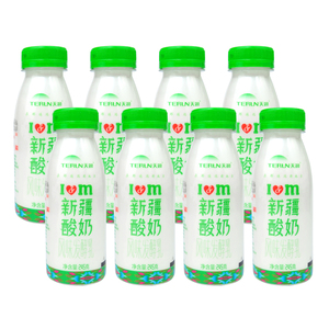 【新疆酸奶】terun天润新疆牛奶低温乳制品浓缩原味酸奶245g*8瓶