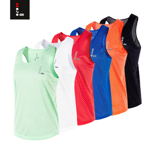 0ZL零阻力夏季跑步背心马拉松运动竞速轻薄速干网洞纯色女士套装
