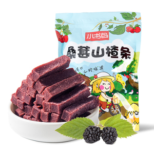 小书包山楂条500g*2袋桑葚山楂条蓝莓山楂条儿童山楂零食小吃批发