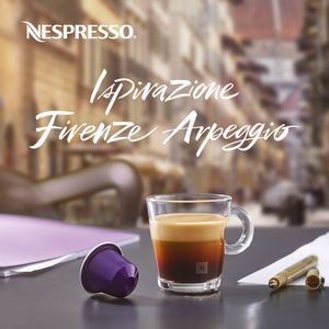 NESPRESSO胶囊咖啡 Firenze Arpeggio 意式浓缩黑咖啡胶囊10颗装