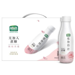 伊利植选豆奶临期特价整箱批植物豆乳315ml*10瓶无蔗糖清仓燕麦奶