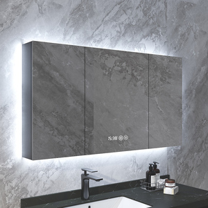 智能浴室镜柜单独挂墙式带灯洗手间卫生间镜子置物架收纳智能镜柜