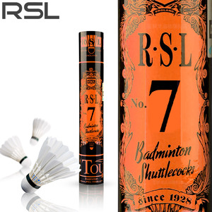 RSL 7号 亚狮龙羽毛球 旗舰店正品 耐打经济74 75 训练球比赛RSL7