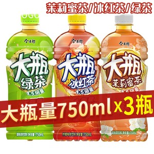 今麦郎冰红茶750ml 大瓶茶绿茶茉莉蜜茶混合饮料饮品整箱瓶装特价