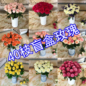 9.9包邮鲜花云南直发批玫瑰花向日葵百合花束家用水养鲜切插花卉