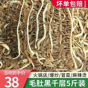 千层肚新鲜5斤装牛肚毛肚包邮商用百叶黑毛肚冷冻火锅食材牛肚丝