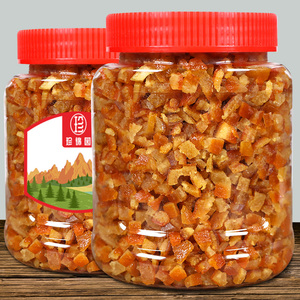 橙皮丁烘焙专用500g糖渍橙皮做阿胶糕蜜饯休闲零食五仁月饼馅料