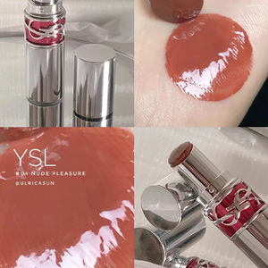 YSL/圣罗兰春季银管圆管水光滋润唇膏口红04奶茶色 03 05 06 08