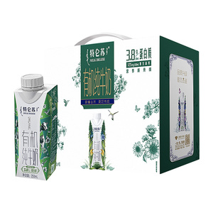 7月产蒙牛特仑苏有机纯牛奶250mL*10盒梦幻盖整箱3.8g蛋白营养奶