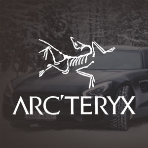 ARCTERYX始祖鸟车贴户外防水个性雕刻镂空汽车车身后挡风玻璃贴纸