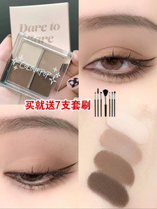 美国colourpop哑光四色眼影盘dare  to bare卡拉泡泡free to be