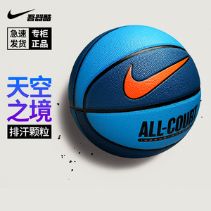 耐克天空之境篮球 NIKE蓝球男子7号训练专用室外水泥地耐磨DO8258